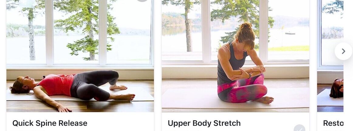 Online classes to ease pain and build strength