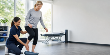 Getting ready for beach walks and uneven ground this summer with better balance and ankle strength