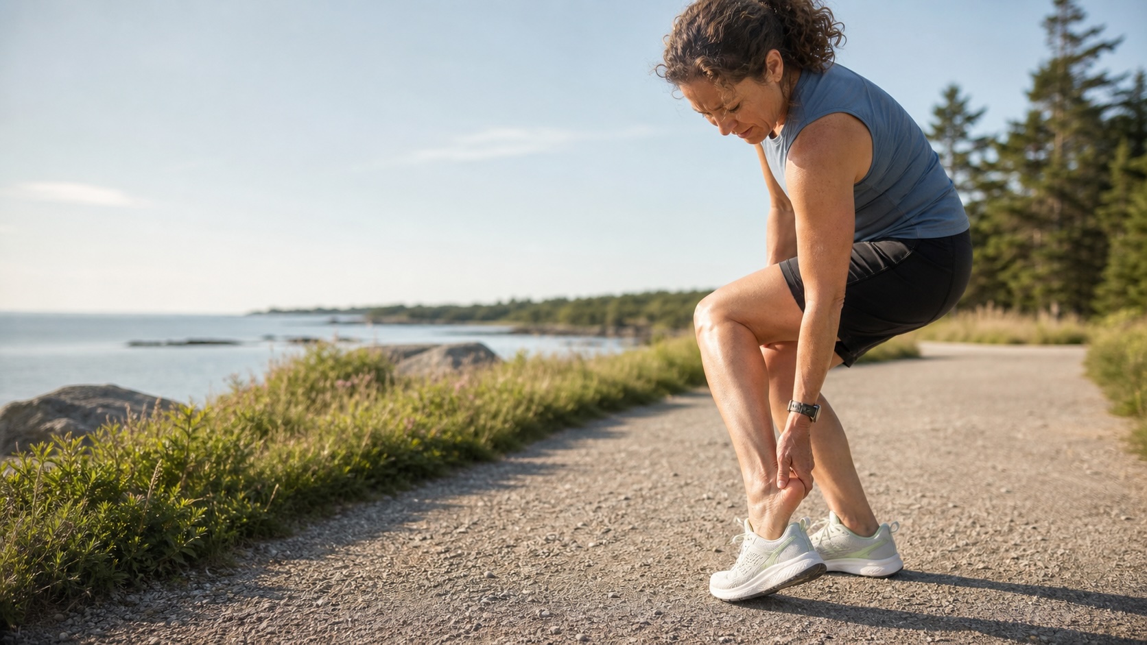 heel pain while walking in summer